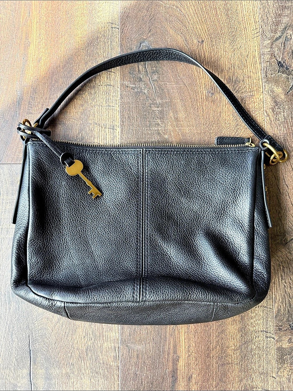 Fossil Jolie Hobo Bag Black Shoulder Bag